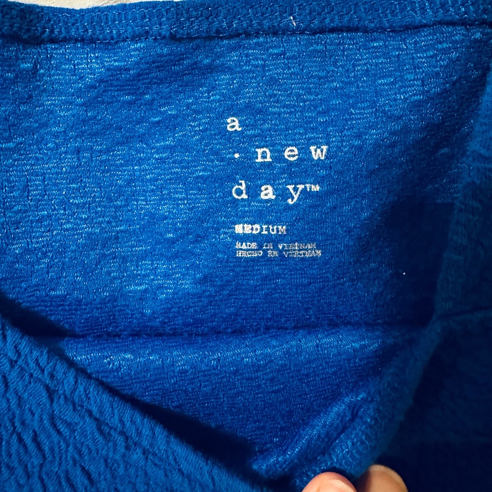 A New Day Blue Blouse